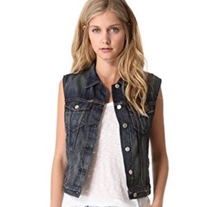 rag & bone Denim Vest - size S